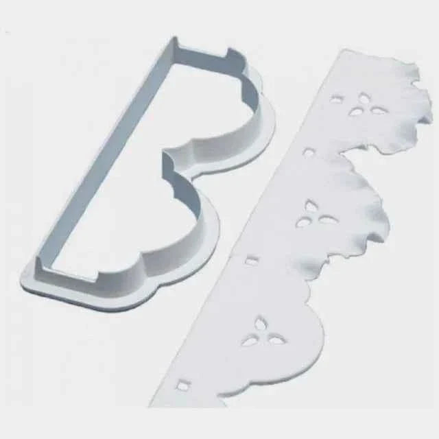 Bordo e Cornice. Straight Frill Cutter. Stampo Tagliapasta