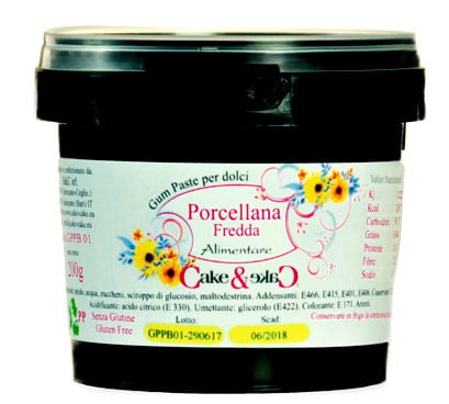 Porcellana Fredda Alimentare per Petali Finissimi e Trasparenti! Gum Paste Bianca per Fiori