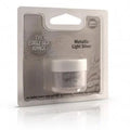 Argento Chiaro. Colorante Metallizzato e Setoso in Polvere. Rainbow Dust