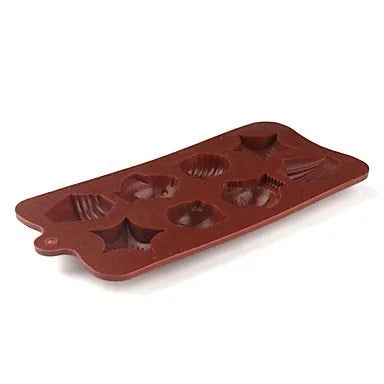Stampo in silicone Mare, Conchiglie e Pesci.