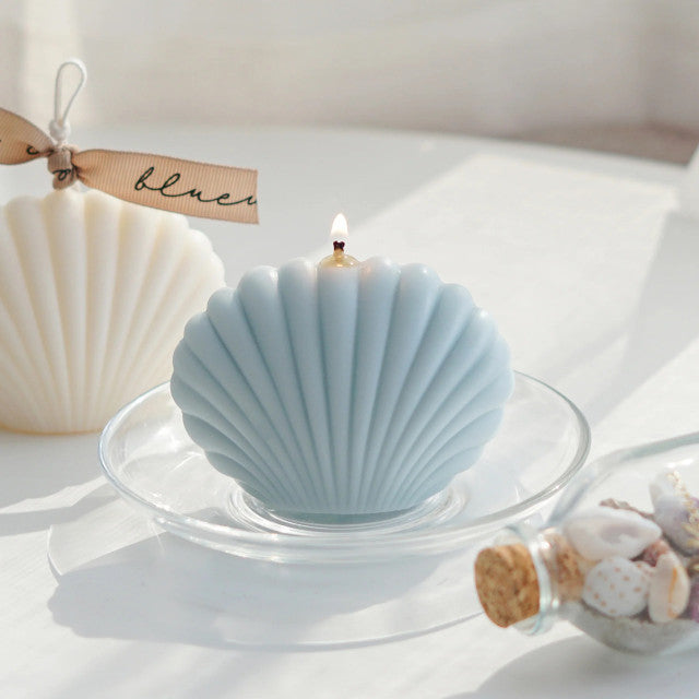Grande Conchiglia Stilizzata Geometrica di 14.4 cm. Stampo Mare anche per Candele - WORLD PRODUCTS SHOP