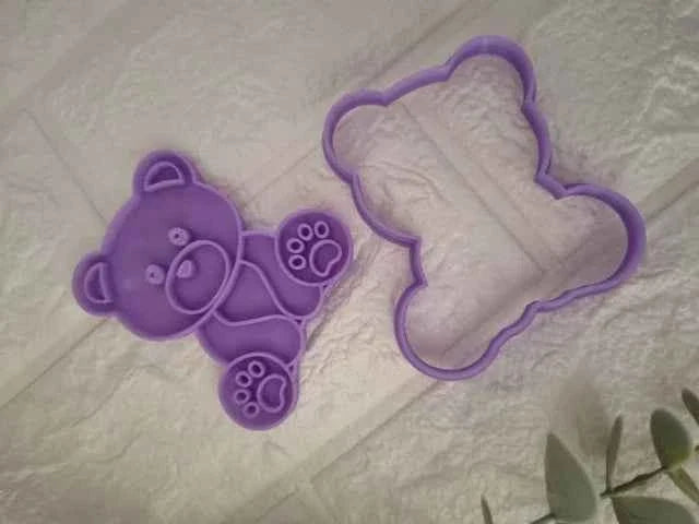 Grande Orsetto di 8 cm. Stampo in silicone