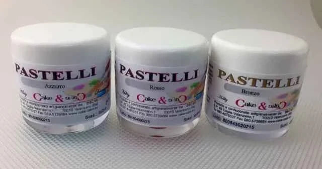 Vernici Alimentari per Pittura su Dolci in Gel. Pastello Senza Glutine