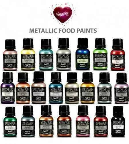 Oro Brillante Metallizzato.Vernice Colorante in gel. Rainbow Dust
