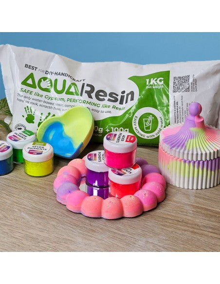 Pigmento in Polvere Fluo con Effetto Matt, ideale per Aqua Resin (5 gr)