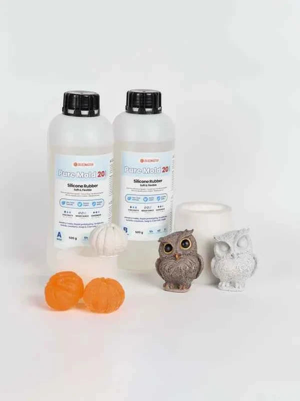 Pure Mold 20 Shores – Silicone Universale per Sculture e Creazioni Artistiche