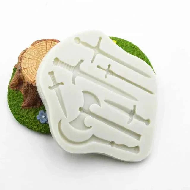 Spada Coltelli Lame e Armi. Stampo in silicone