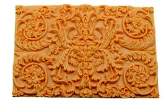 Stile Barocco. Stampo decorativo in silicone.