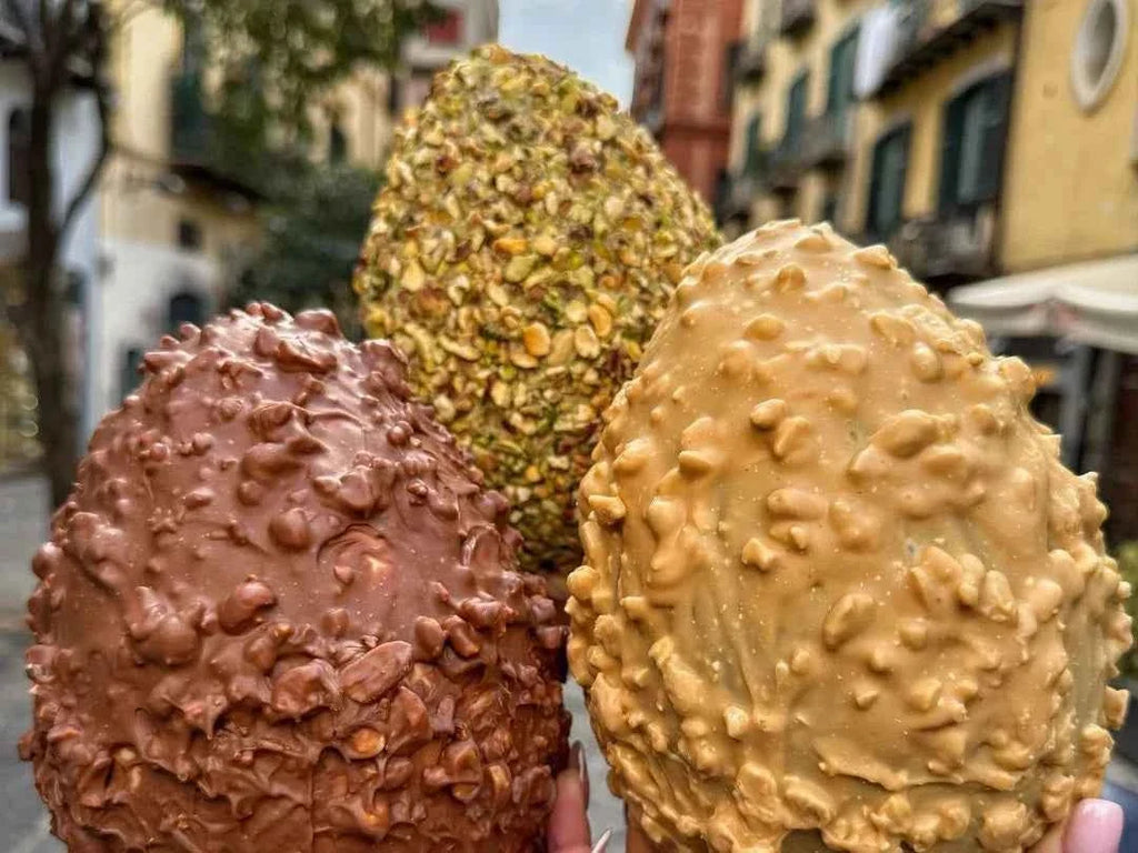 Uovo di Pasqua Nocciolato al latte, con golosa sorpresa