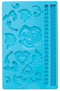 Corona. Set di 3 mini stampi ad espulsione. Originale Dekofee