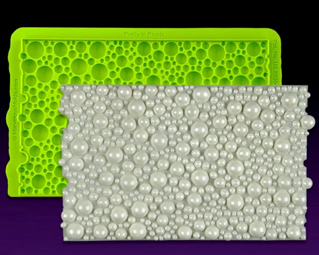 Spettacolare Bordo Perle. Stampo Bolle in silicone