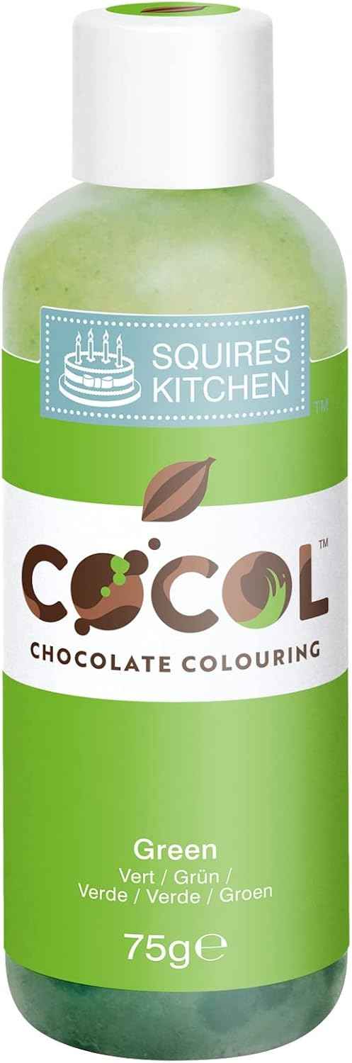 Verde. Colorante per Cioccolato al Burro di Cacao. Cocol Squires Kitchen