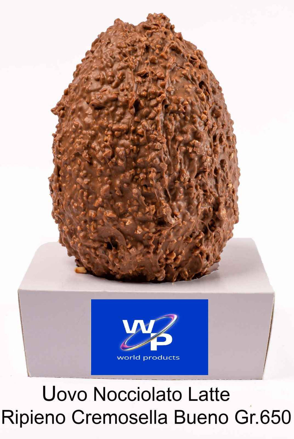 Uovo nocciolato ripieno di crema bueno gr.650