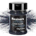 COLORANTE IN POLVERE PER RESINA GLITTER. Polvere glitterata olografica ultrafine
