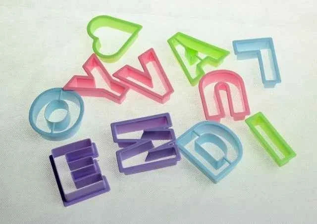 Set di 11 stampi I love You.