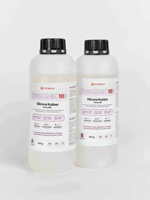 Pure Mold 10 Shores – Silicone per Artigianato e Dettagli Fini