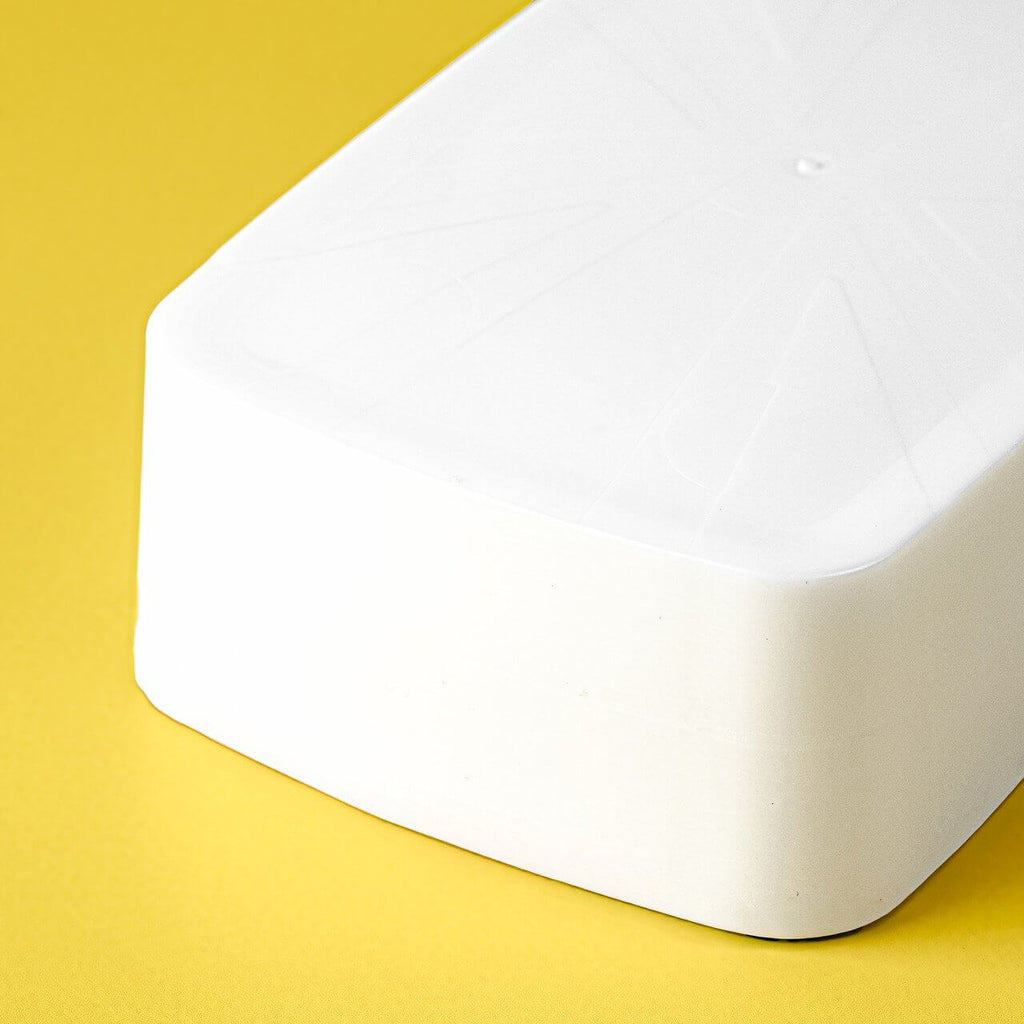 Sapone bianco al Triplo Burro. Karitè - Cacao e Mango. 1 Kg. Base Melt and Pour