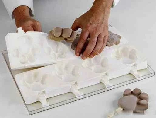 Stampo Classic Gelato Magnum in silicone con 8 Impronte e 30 Stecche