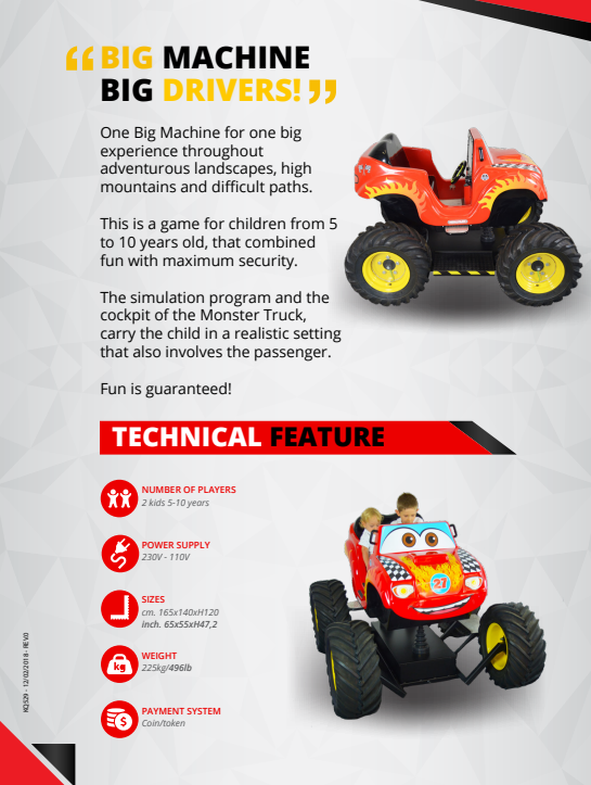 BIG MACHINE ROSSA