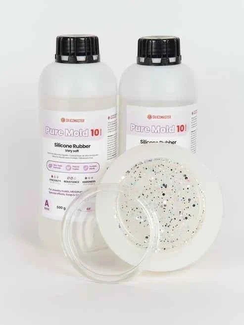 Pure Mold 10 Shores – Silicone per Artigianato e Dettagli Fini