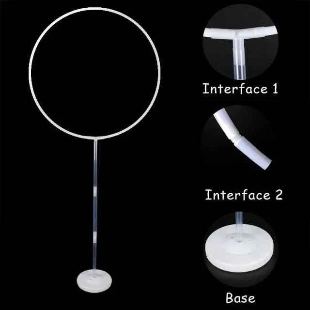 Kit Arco Telaio per cerchio di palloncini fino a 1.63 metri con supporto