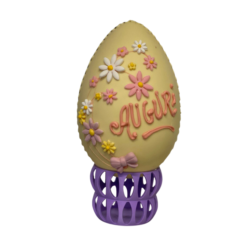 UOVO DI PASQUA “FIORI”.  500 GRAMMI