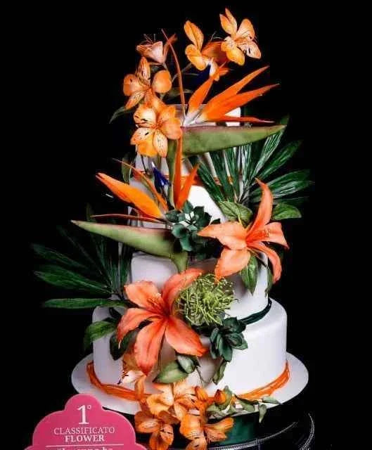 Bouquet. 1 Kg. Gum Paste per Fiori Bianca. Saracino