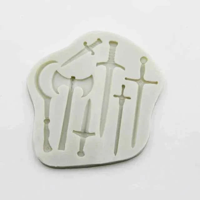 Spada Coltelli Lame e Armi. Stampo in silicone