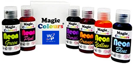 Bianco Perla. Colorante Scintillante e molto luminoso per Pittura. Kosher e Gluten Free. Magic Colours