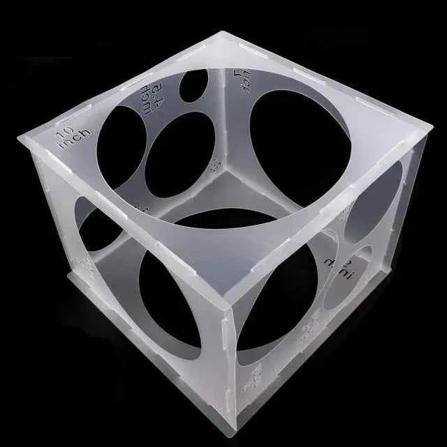 Cubo per misurare i Palloncini.