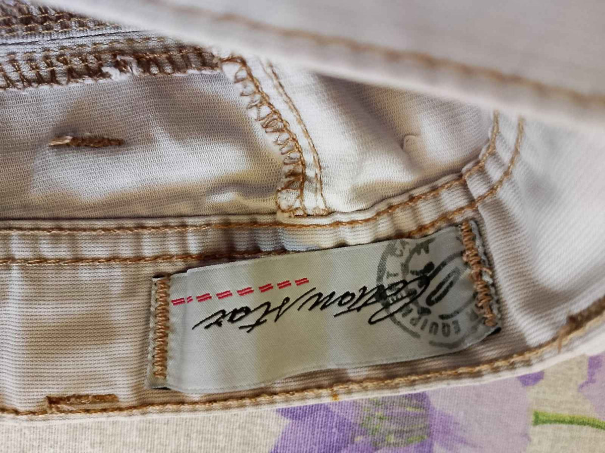 Pantalone Uomo.BEIGE. Pantaloni Eleganti. Tasca America.Taglia 54/L