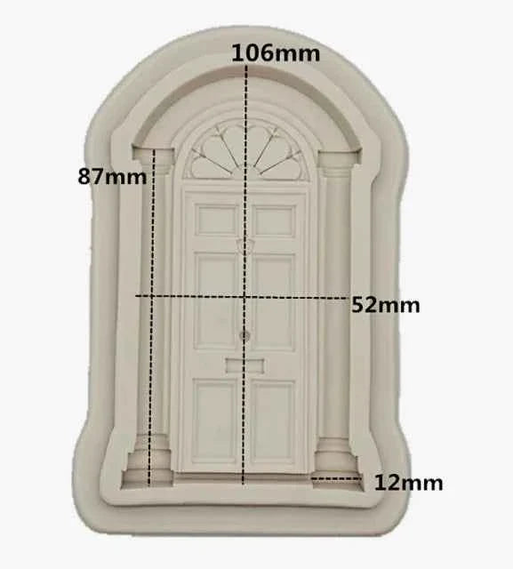 Grande Porta o Portone Castello. Stampo in silicone