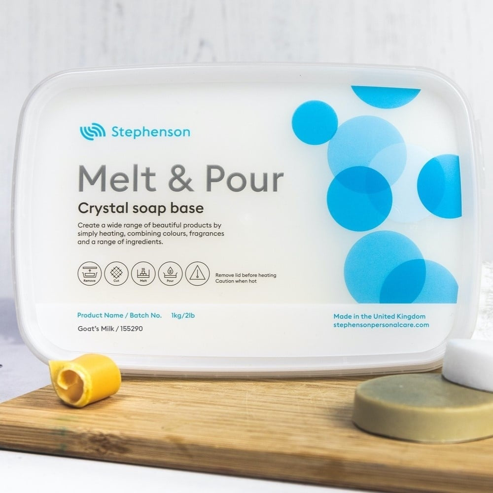 Sapone Bianco naturale da 1-3 e 6 Kg. Base Melt and Pour - WORLD PRODUCTS SHOP
