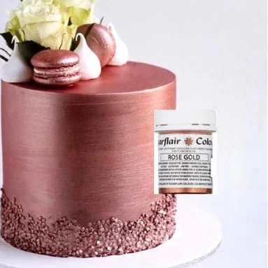 Oro Rosa. Colorante al Burro di Cacao per Cioccolato. 35 gr. Sugarflair