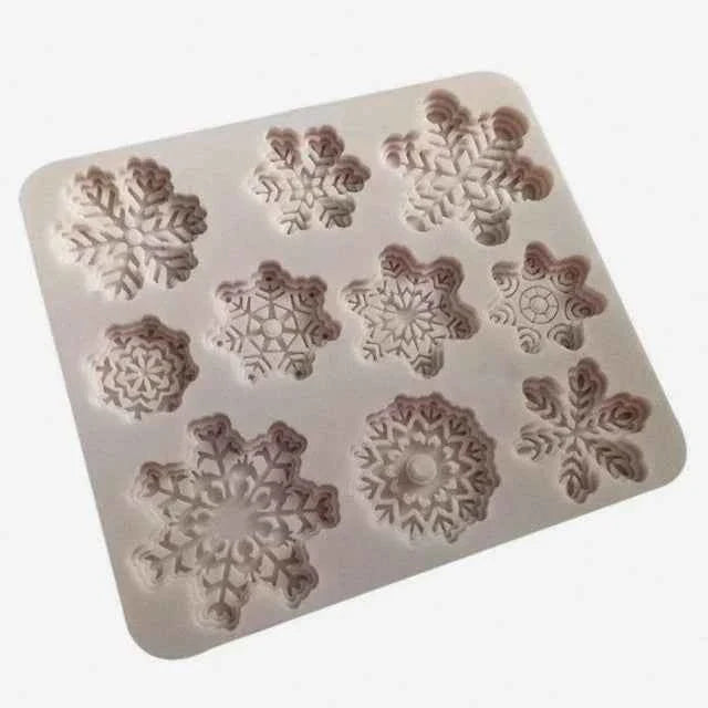 8 forme di Fiocchi e Papillon. Stampo Fiocco in Silicone