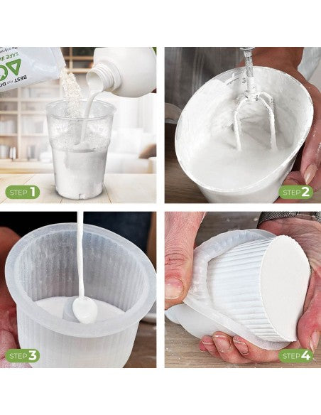 Aqua Shield - Additivo che rende le tue creazioni in eco resina e gesso impermeabili, lucenti e ultra resistenti