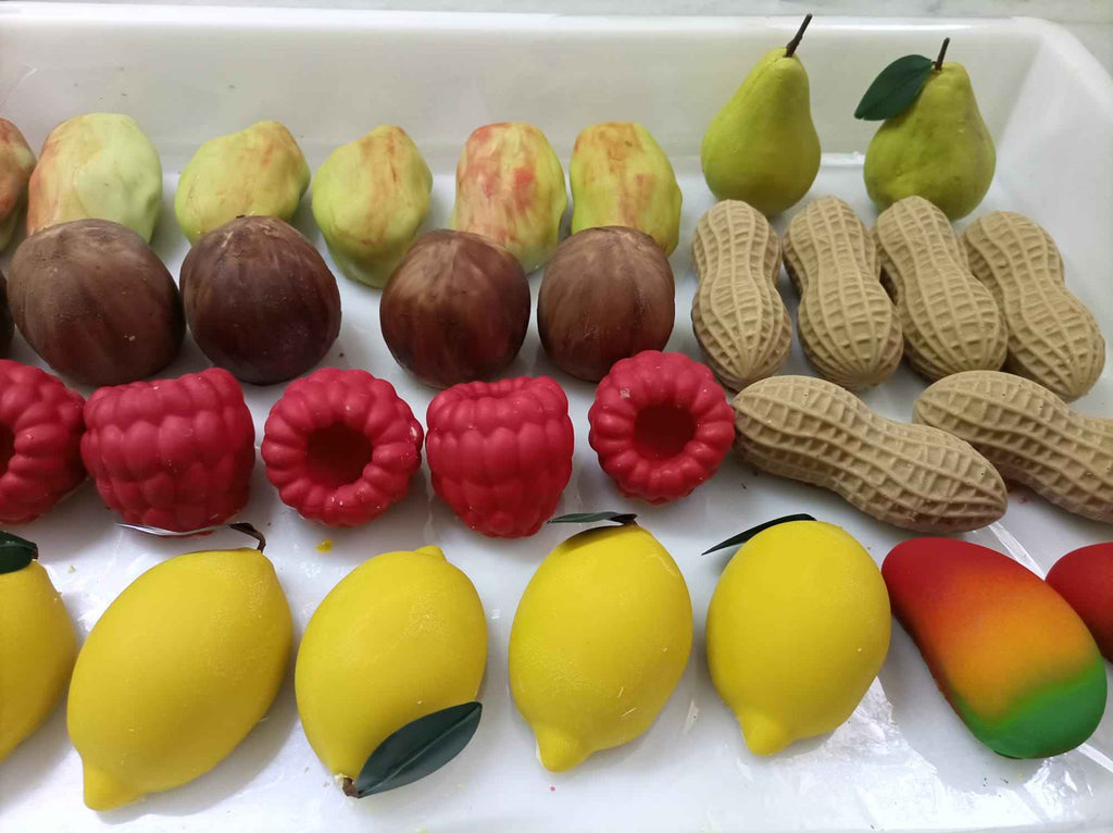 FRUTTA REALISTICA DEL MAESTRO PASTICCERE CHEF GIOVANNI PANTALEO