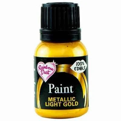 Oro Brillante Metallizzato. Vernice Colorante in gel per Pittura. Rainbow Dust