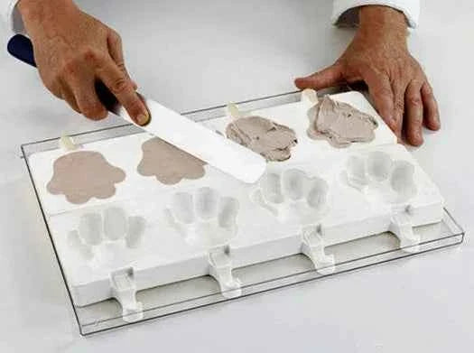 Stampo Classic Gelato Magnum in silicone con 8 Impronte e 30 Stecche
