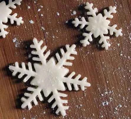 Fiocco di Neve o Cristalli. 3 Stampi espulsione
