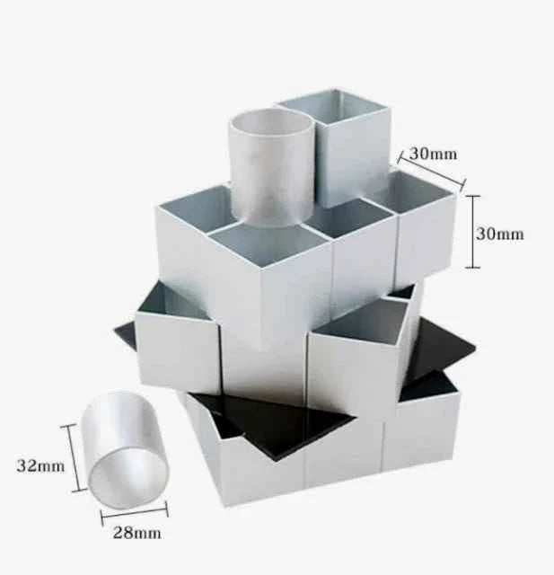 Cubo di Rubik. Stampo Rotante in 3/D per una fantastica Torta