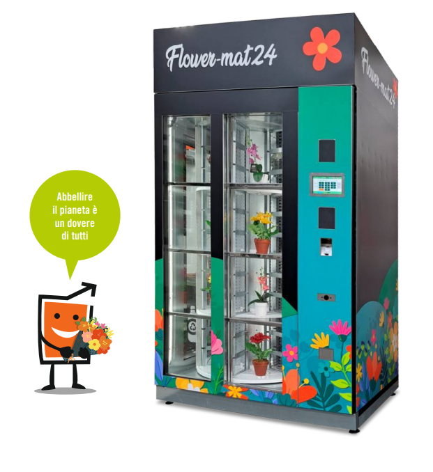 FIORI E PIANTE.LOCKER AUTOMATICO PER FIORI.