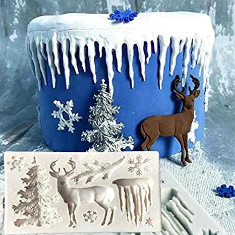 Cristalli e Fiocco di neve. 3 Stampi Tagliapasta