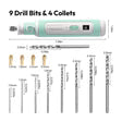 Kit di utensili rotanti a batteria Resiners® per foratura e lucidatura della resina