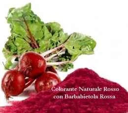 Rosso Rubino con Barbabietola Rossa. Colorante Naturale. 100% Vegano. 90 gr.