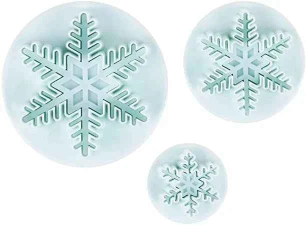 Fiocco di Neve o Cristalli. 3 Stampi espulsione