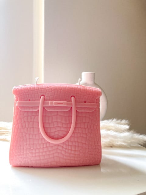 Stampo Large Borsetta Birkin Hermes Coccodrillo di 17 cm. Stampo in silicone anche per Candele