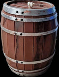 Botte di Legno 10 cm. Stampo in silicone anche per Candele