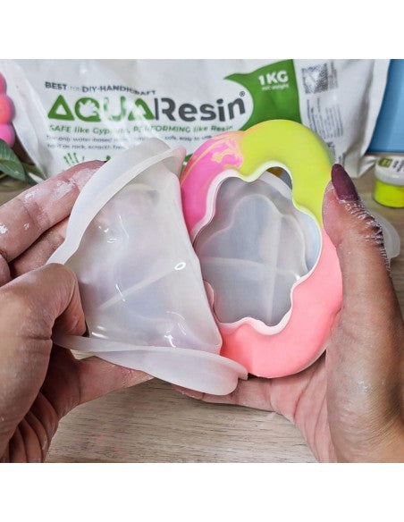 Aqua Family Kit – Il set creativo completo per iniziare a creare con l’eco-resina in modo semplice e sicuro