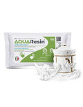 AQUA RESIN - Gesso premium in polvere bianca, naturale e a base d’acqua, atossica e sicura